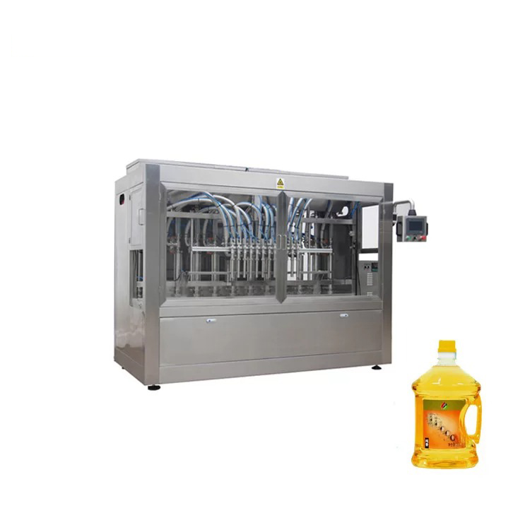 آلة تعبئة زجاجة زيت عباد الشمس 1 لتر